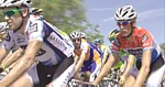 Andy Schleck whrend der dritten Etappe der Tour de France 2009